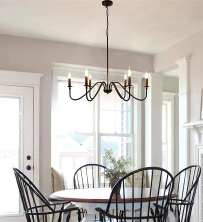 6-Light Farmhouse Chandelier