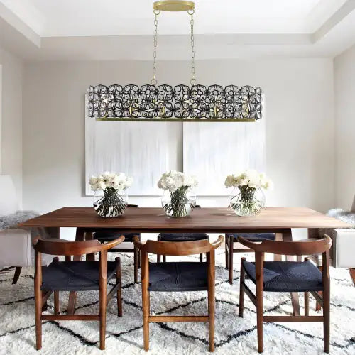 Modern Champagne Gold Oval Crystal Chandelier Unusable Platform - Temu